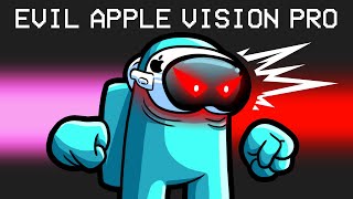 Evil Apple Vision Pro in Among Us [upl. by Chiarra]