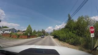 Invermere BC Drivethru  Dashcam Timelapse [upl. by Anirec]