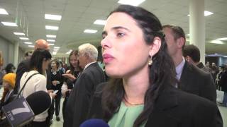 Limmud FSU Moscow 2017  Ayelet Shaked Israeli Minister of Justice [upl. by Osnofla]