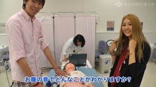 フィジカルアセスメントモデルを使った看護実習【東京有明医療大学】 [upl. by Aitam476]