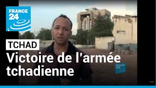 Victoire quotdécisivequot de larmée tchadienne face aux rebelles • FRANCE 24 [upl. by Eirellam]