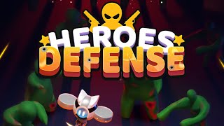 Hero Defense Zombie War Mobile Gameplay Android [upl. by Brom]