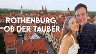 Rothenburg Ob Der Tauber  Romantic Road Germanys Medieval Town [upl. by Hannala]