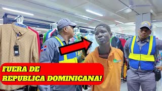 POLICIA NACIONAL DETIENE HAITIANO SIN PAPELES ROBANDO TIENDA EN REPUBLICA DOMINICANA [upl. by Philbert321]