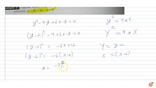 Find the vertex focus  latus rectum  directrix and length of the latus rectum of parabola [upl. by Lellih]