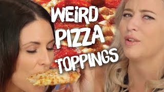 8 More Weird Pizza Toppings Cheat Day [upl. by Einned]