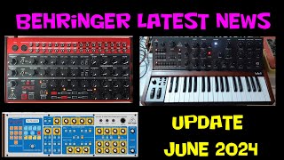 Behringer latest new Synths June 2024 [upl. by Annaj]