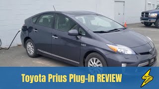 2012 Toyota Prius PlugIn Hybrid Review Inside amp Out [upl. by Anerak]