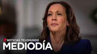 Harris se define como “una capitalista” parte de un nuevo liderazgo necesario  Noticias Telemundo [upl. by Amol811]