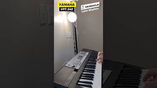 Yamaha YPT240  Piano Sound Test  Merengue Latin Rhythm piano pianosound merengue [upl. by Jeffy]