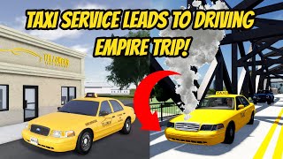 Greenville Wisc Roblox l Taxi Service Trip Driving Empire Update Roleplay [upl. by Chura749]