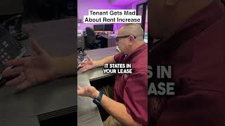 Tenant Mad About Rent Increase landlordspecial landlordproblems landlords landlordlife real [upl. by Yanffit778]