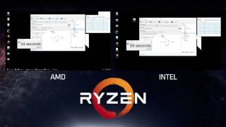 AMD RYZEN Leistungsvergleiche [upl. by Attaynik696]