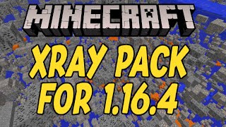 How To Install XRay Texture Pack In Minecraft 1164 [upl. by Nalhsa339]