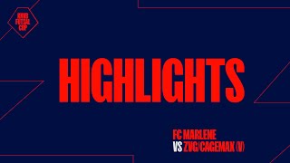 HIGHLIGHTS  FC MARLENE  ZVGCagemax V  KNVB Futsal Cup 2024 [upl. by Arraeit]