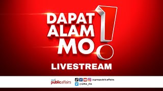 Dapat Alam Mo Livestream September 2 2024  Replay [upl. by Aniretake166]