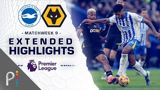 Brighton v Wolves  PREMIER LEAGUE HIGHLIGHTS  10262024  NBC Sports [upl. by Beitch]