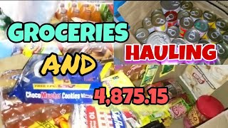 GROCERIES AND HAULING CAN GOODS AND MORE 🛒 [upl. by Ranip]