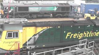 MILLBROOK SOUTHAMPTON MARITIME FREIGHTLINER TMD 230912avi [upl. by Screens]