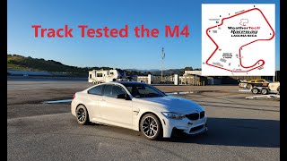 Track Tested my BMW M4 at Laguna Seca Raceway [upl. by Nanda]