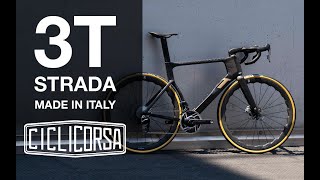 Discover the 3T Strada Italia The Ultimate Aero Road Bike Revolution [upl. by Aiciruam]