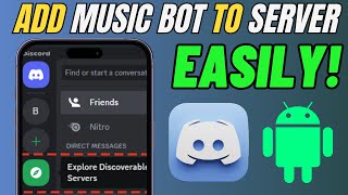 How To Add Music Bot To Discord Server  Add Discord Music Bot To Server [upl. by Cristiano]