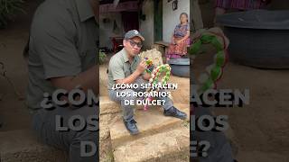 ¿Cómo se hacen los Rosarios de Dulces GUATEMALTECOS 🍬🇬🇹 guatemala [upl. by Adnak]