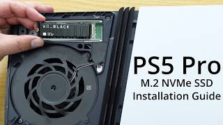 How to install an M2 NVMe SSD into a PS5 Pro  Step by step guide for PS5 Pro SSD upgrade [upl. by Tnomad]