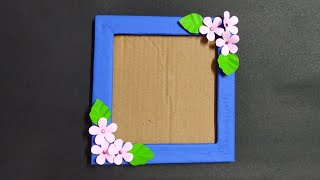 Photo Frame Making Photo Frame DIY Idea diy photoframe craftideas [upl. by Cordula]