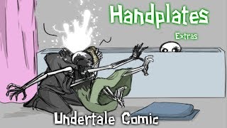 HANDPLATES EXTRAS  quotLAVA DETRÁS DE LAS OREJASquot  UNDERTALE MINIDUB [upl. by Laux]