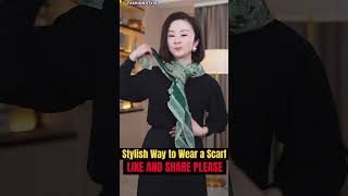 Master the Art of Headscarf Tying  How to Tie A Scarf necktie ladies shorts scarf dupatta [upl. by Gustavus]