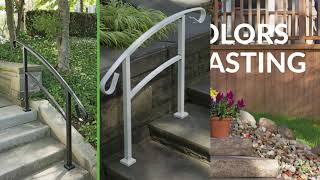 How to Install Barrette Outdoor Living HandiRail [upl. by Nylanej460]