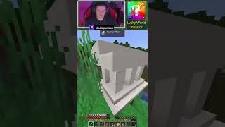 Lucky blocks de zinzin  twitch gaming luckyblock minecraft streamer [upl. by Augie]