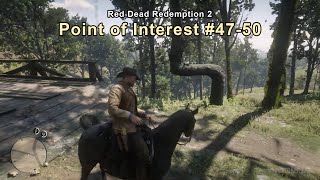 Red Dead Redemption 2 POINT OF INTEREST  All 50 Locationsrdr2 rdr rdr2 [upl. by Bedad]