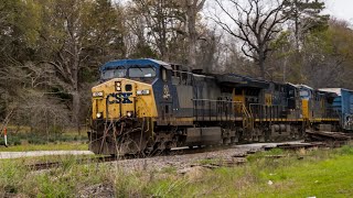 Chasing CSXM693 Mixed Freight Train Maxwell Yard Greenwood SC to Augusta GA [upl. by Haneen]