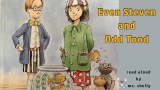 Even Steven and Odd Todd  Kathryn Cristaldi  Childrens Read Aloud  Even and Odd Numbers [upl. by Eeldivad]