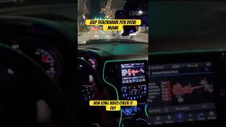 Jeep TrackHawk POV Drive in Miami Insane Supercharged Power trackhawk jeep [upl. by Yuji]