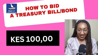 How to Place a Bid for Treasury Bills and Treasury Bonds Investment I did a live and actual bid [upl. by Esra640]