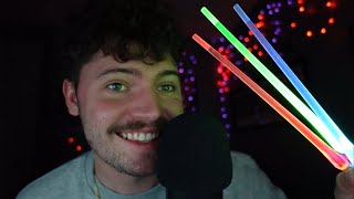 ASMR Light Triggers w Mouth Sounds [upl. by Samale]