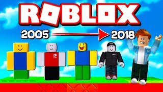 ЭВОЛЮЦИЯ РОБЛОКСА 2005 2018 Как выглядел ROBLOX раньше  ожидание и реальность КИД [upl. by Alesi]