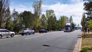 2014 Bathurst 1000 Truck Parade [upl. by Notgnimer]