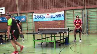 TT KohlertTurnier NeustadtAisch 2012 2Noll SenNoppen vs Beck Florian [upl. by Tterej]