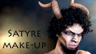 Satyre Greek Mythology MakeUp and Hairstyle [upl. by Naltiak]