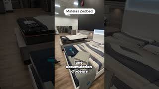 Les matelas Zedbed chez Meubles RD [upl. by Gabriell264]