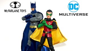 McFarlane Toys DC Multiverse Page Punchers Robin Review [upl. by Leirbag920]