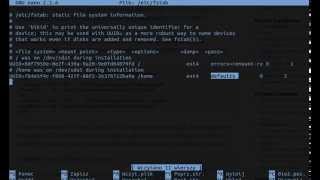 FSTAB Automatyczne montowanie partycjidysku po restarcie UbuntuLinux [upl. by Neeluj]