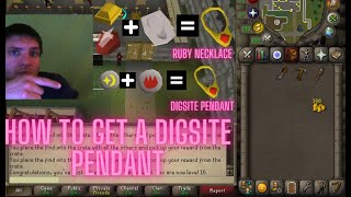 how to make a digsite pendant osrs [upl. by Chemesh465]