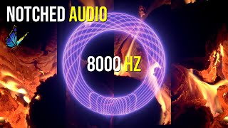 Tinnitus Sound Therapy  The most common frequency of tinnitus 8000 Hz Notched audio [upl. by Anikram]