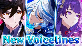 ALL Archons Talk About Furina And praise her   Genshin Impact 42 voice lines  ft Zhongli Ei [upl. by Ahen]