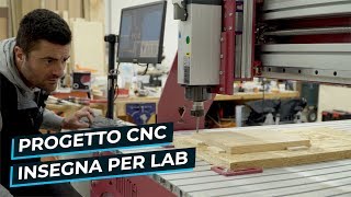 Il mio primo progetto con la Cnc  Insegna quotARTIGIANO DIGITALEquot in legno e metallo [upl. by Rondon480]